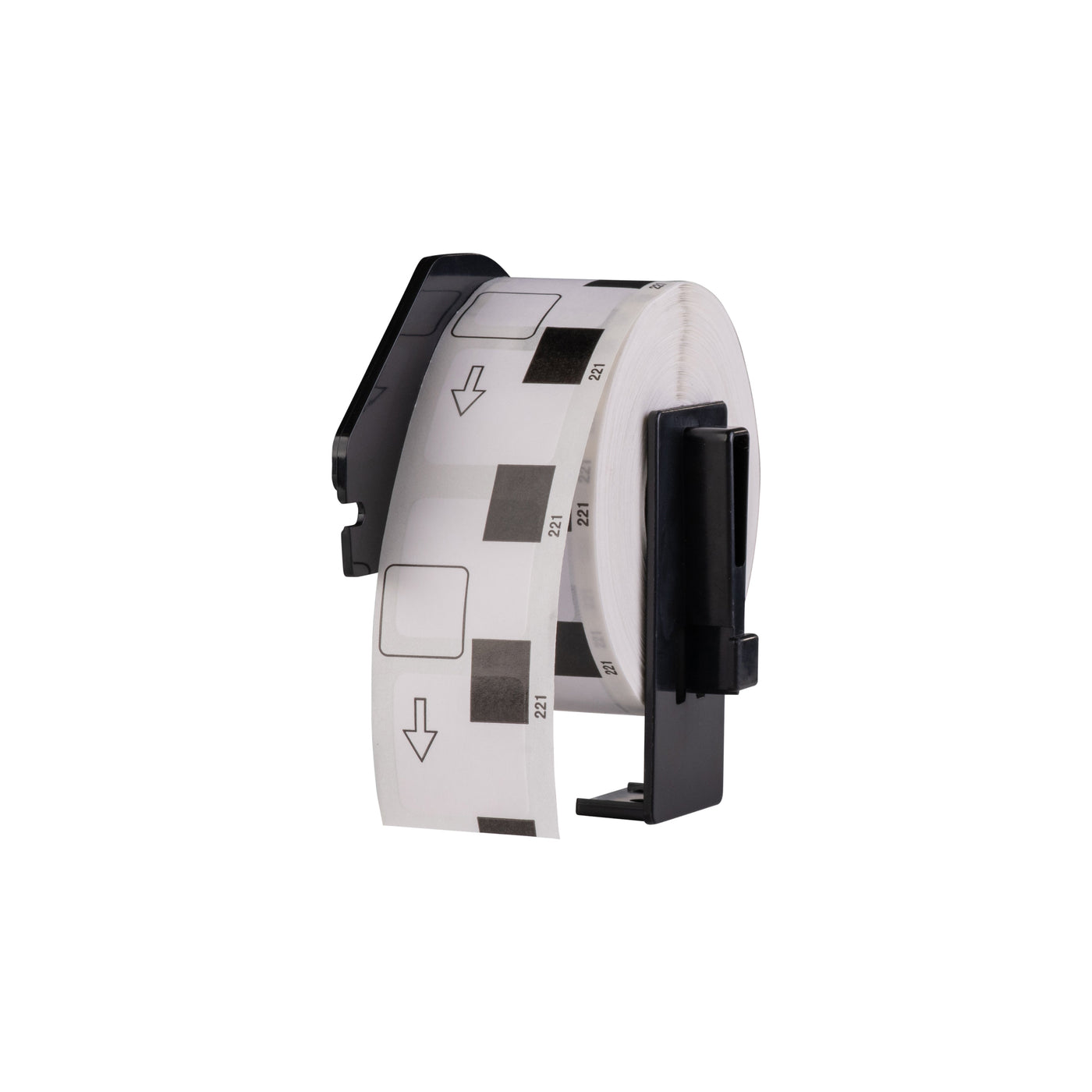 Brother DK-11226 compatible labels, 52 mm x 29 mm, 1.000 etiketten per rol, incl brother houder, permanent