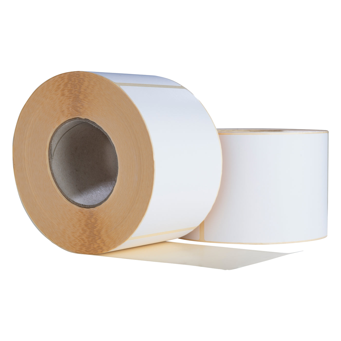 Verzendetiketten, 102 x 150 mm, 1500 etiketten, Thermisch ECO, wit, permanent, kern 76 mm