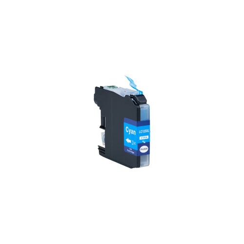 Brother LC-125C - 20ml compatible XL inktcartridge cyaan