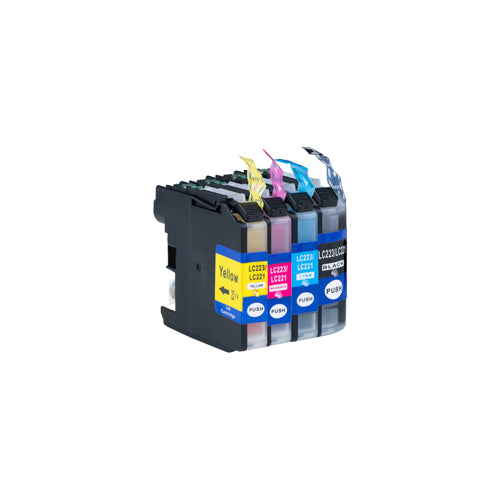 Brother LC-125CMYK compatible XL inktcartridge Voordeelbundelpakket