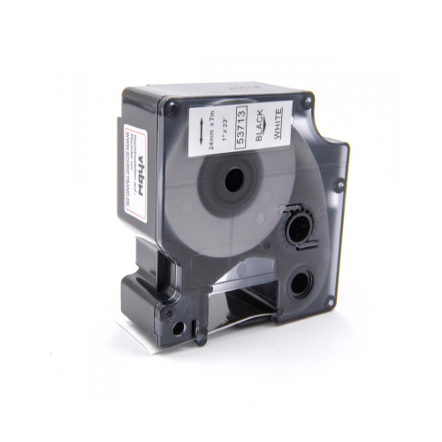 Dymo D1 Compatible 53713 (S0720930) tape zwart op wit 24 mm x 7 m
