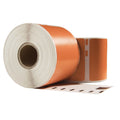 Dymo 99010 oranje compatible labels, 89 mm x 28 mm, 260 etiketten, permanent