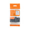 Brother compatible TZe-441 tape zwart op rood 18 mm x 8 m