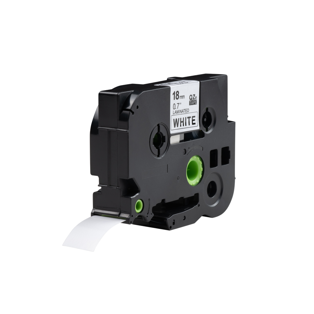 Brother compatible TZe-241 tape zwart op wit 18 mm x 8 m