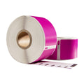 Dymo 99012 roze compatible labels, 89 x 36 mm, 260 etiketten, permanent